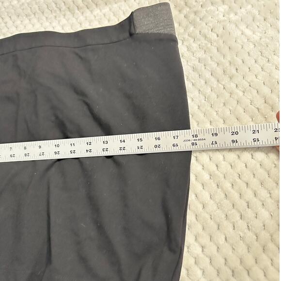 Ingrid & Isabel Mini Pencil Skirt Women's Small Maternity Black Elastic Waist - Picture 7 of 8